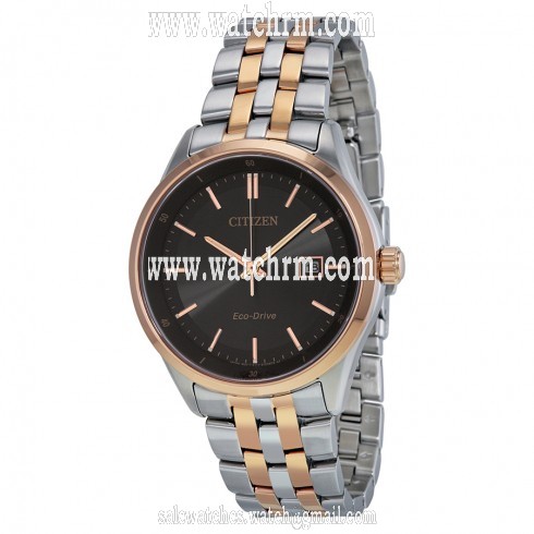 Citizen Men's Bracelet Black Dial Watch BM7256-50E