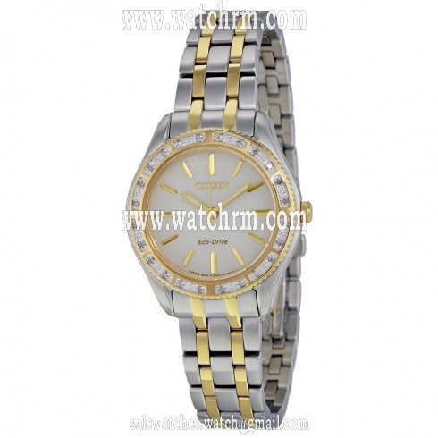 Citizen Carina White Dial Ladies Watch EM0244-55A