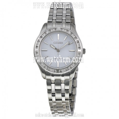 Citizen Carina White Dial Ladies Watch EM0240-56A