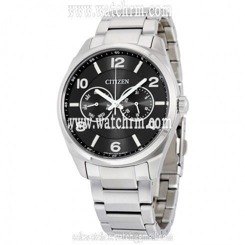Citizen Eco-Drive Black Dial Men's Watch AO9020-84E