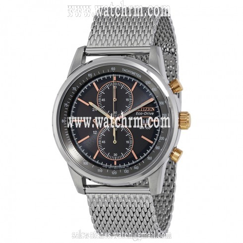 Citizen Eco-Drive Grey Dial Men's Watch CA0336-52H