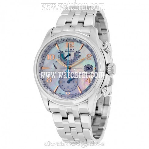 Citizen Eco-Drive Mother of Pearl Dial Stainless Steel Ladies Quartz Watch FC0000-59D