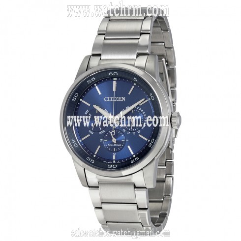Citizen Men's Dress Eco-Drive Blue Dial Men's Watch BU2010-57L