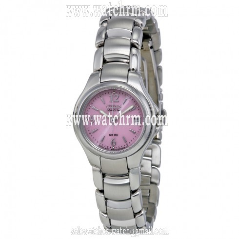 Citizen Eco-Drive Pink Silhouette Ladies Watch EW1170-51X