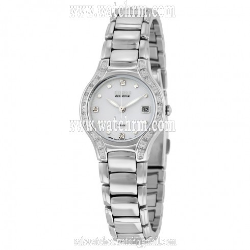 Citizen Eco Drive Silhouette Diamond Ladies Watch EW0970-51B