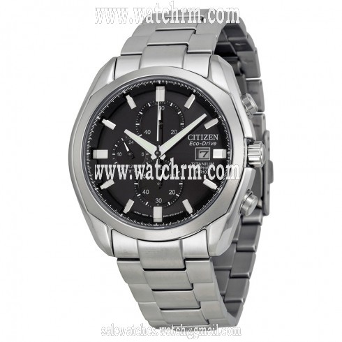 Citizen Eco-Drive Titanium Chronograph Men's Watch CA0020-56E