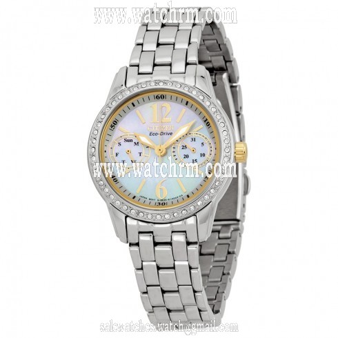 Citizen Eco-Drive Silhouette Crystal Ladies Watch FD1034-55D