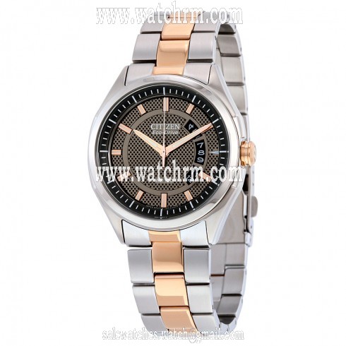 Citizen HTM Eco-Drive Black Dial Men's Watch AW1146-55H