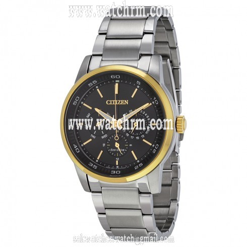 Citizen Men's Dress Eco-Drive Black Dial Men's Watch BU2014-56E
