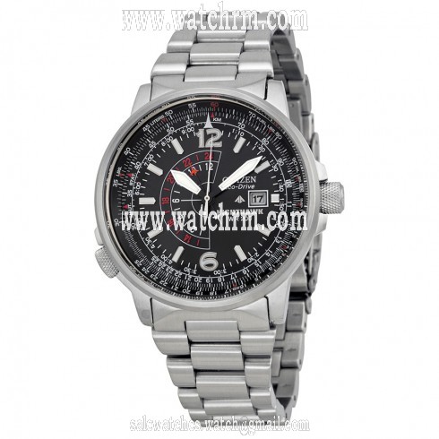 Citizen Nighthawk Eco-Drive Pilot Watch Men's Watch BJ7000-52E