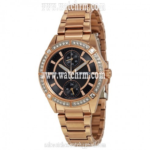 Citizen POV Eco-Drive Black Dial Ladies Watch FD3003-58E