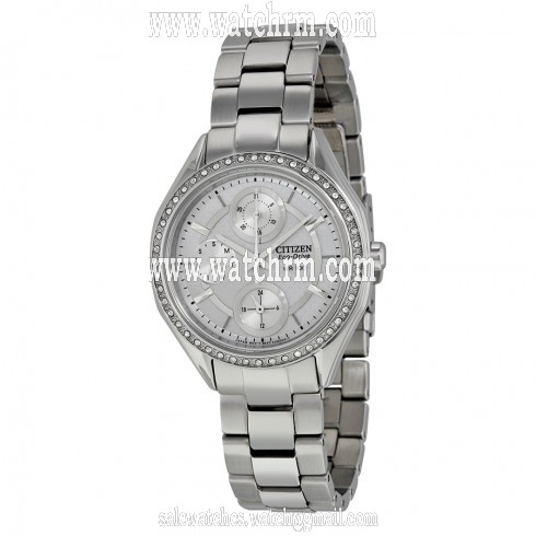 Citizen POV Eco-Drive White Dial Ladies Watch FD1060-55A