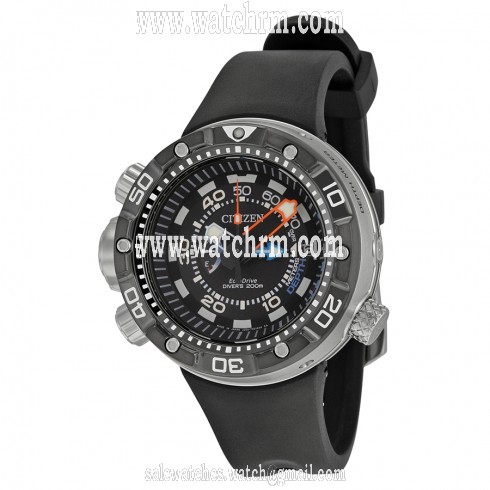 Citizen Promaster Aqualand Depth Meter Black Dial Men's Watch BN2029-01E