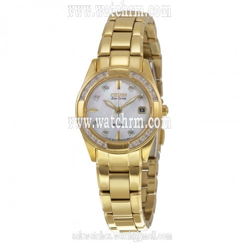Citizen Regent Eco-Drive Mother of Pearl Dial Ladies Watch EW1822-52D