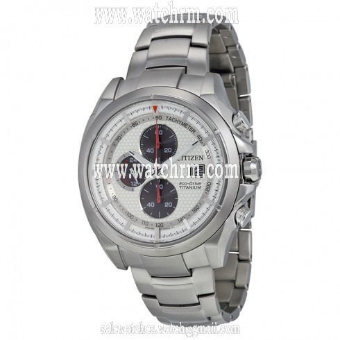 Citizen TI+IP Eco-Drive Metallic Silver Dial Men's Watch CA0550-87A