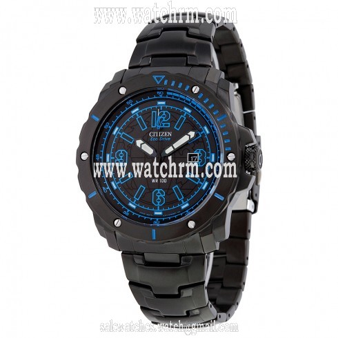 Citizen WDR Black Dial Men's Watch BM7277-50E