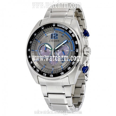 Citizen WDR Eco-Drive Charcoal Dial Men's Watch CA4190-54H