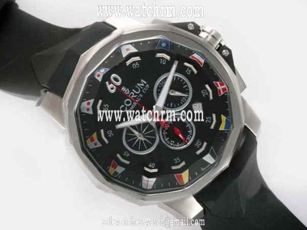 Corum Admirals Cup 753.691.20/F371 AN92 Mens 44mm Quartz Chronograph Watch