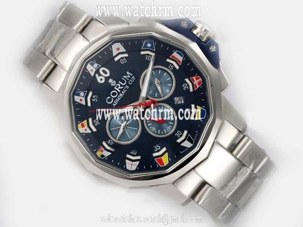 Corum Admirals Cup 753.936.55/0081 AN32 Round Automatic Mens Watch