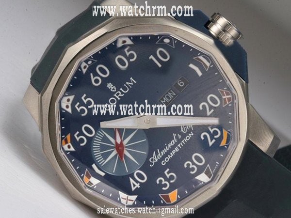 Corum Admirals Cup 947.931.04/0371 AN12 44mm Automatic Black Dial Watch
