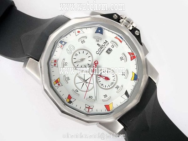 Corum Admirals Cup 947.933.04 Stainless Steel Case 44mm Womens Watch