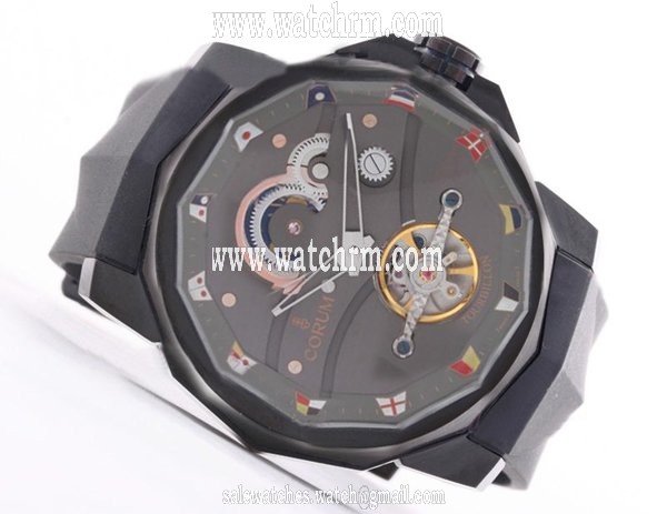Corum Admirals Cup 947.933.05 Black Dial Round Automatic Watch