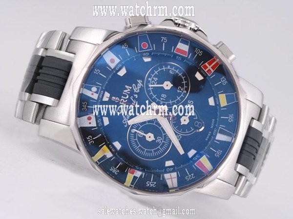 Corum Admirals Cup 985.631.20 Automatic Chronograph 48mm Blue Dial Watch