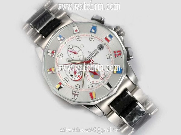 Corum Admirals Cup 985.641.20 40mm White Dial Automatic Watch