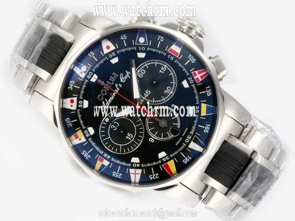 Corum Admirals Cup 98563020 Mens Stainless Steel Bezel Automatic Watch