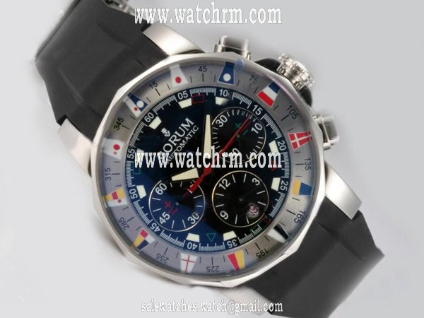 Corum Admirals Cup 986.691.13/0001 AN32 Black 44mm Black Dial Watch