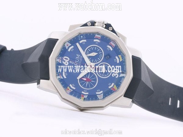 Corum Admirals Cup Blue Blue Blue Dial 44mm Automatic Chronograph Watch