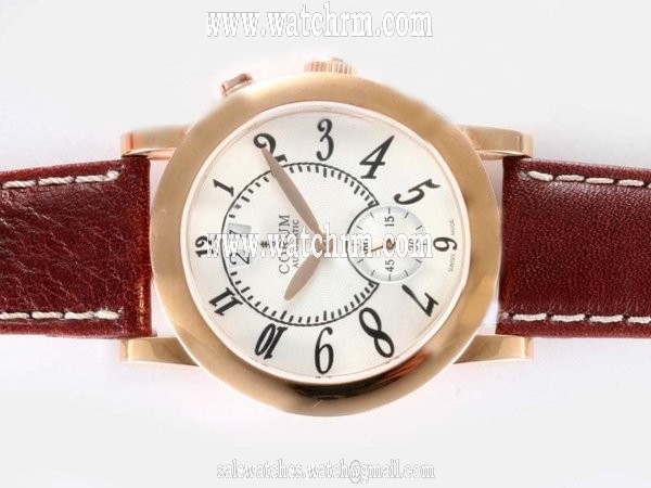 Corum Classical Grande 922.201.200F01 42mm Mens Rose Gold Case Watch