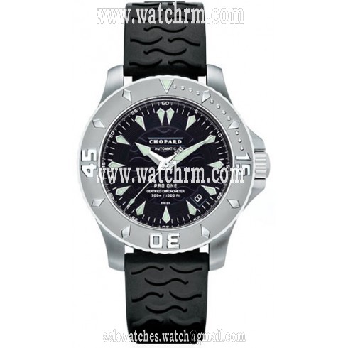 Chopard L.U.C Steel Black Men's Watch 16/8912