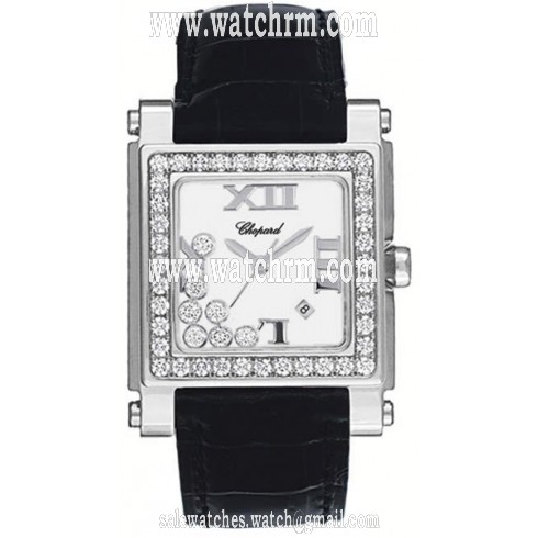 Chopard Happy Sport Sqaure Ladies Watch 278504-2001