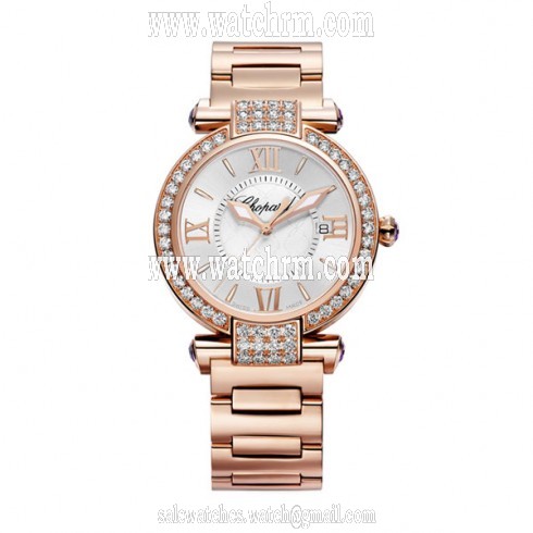 Chopard Imperiale Rose Gold Ladies Watch 384221-5004