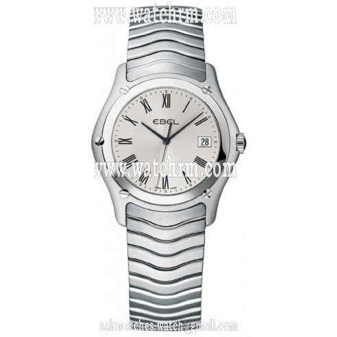 Ebel Classic Silver Dial Stainless Steel Ladies Watch 9257F21-6125