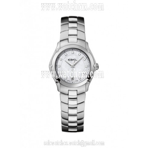 Ebel Classic Sport Mother of Pearl Dial Diamond Ladies Watch 1215982