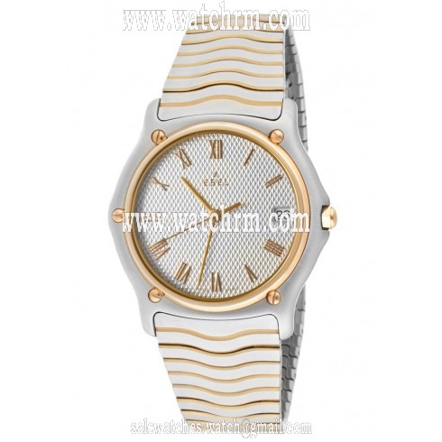 Ebel Sport Classique Silver Dial Men's Quartz Watch 1187143-6225