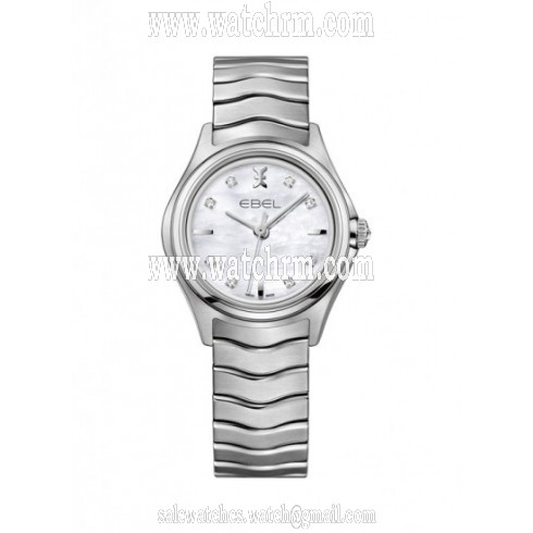 Ebel Wave Mother of Pearl Diamond Ladies Watch 1216193