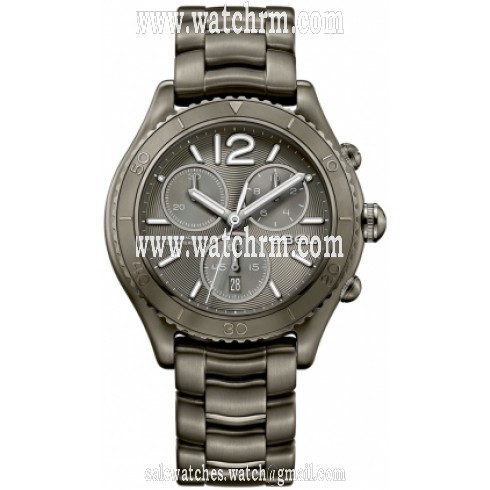 Ebel X-1 Chronograph Grey Dial Grey PVD Steel Men's Watch 1216121