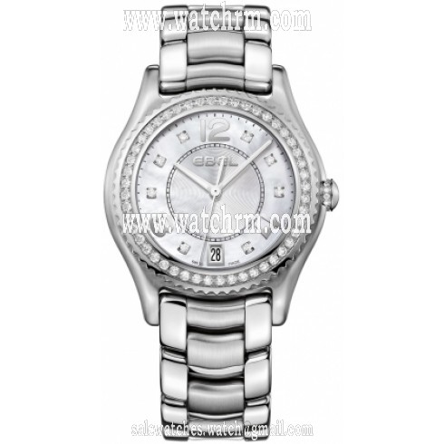 Ebel X-1 Silver Diamond Dial Stainless Steel Ladies Watch 1216110