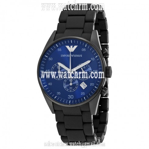 Emporio Armani Blue Dial Chronograph Men's Watch AR5921