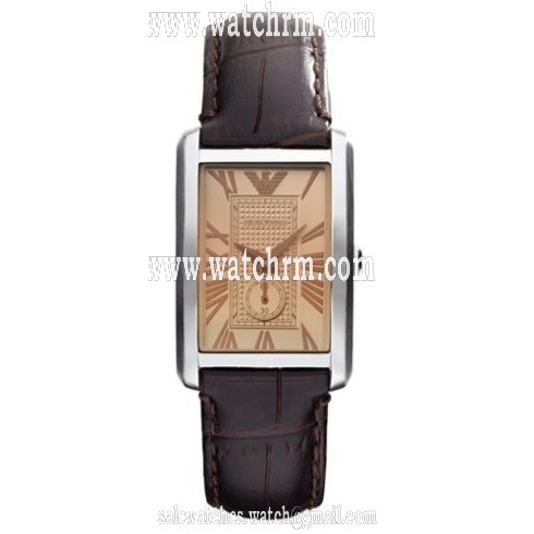 Emporio Armani Classic Bronze Dial Men's Watch AR1637