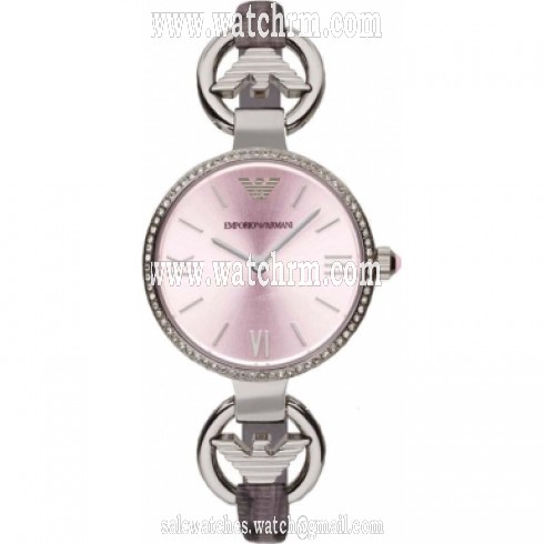 Emporio Armani Classic Rose Sunray Dial Ladies Watch AR1884