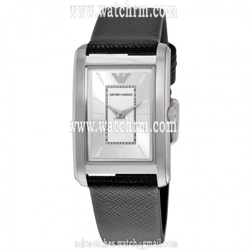 Emporio Armani Classic Silver Sunray Dial Unisex Watch AR1871