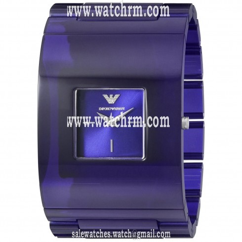 Emporio Armani Donna Catwalk Blue Dial Ladies Fashion Watch AR7398