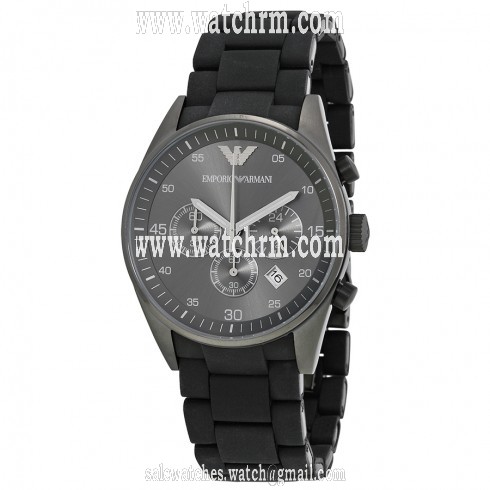 Emporio Armani Sport Chronograph Black Dial Men's Watch AR5889