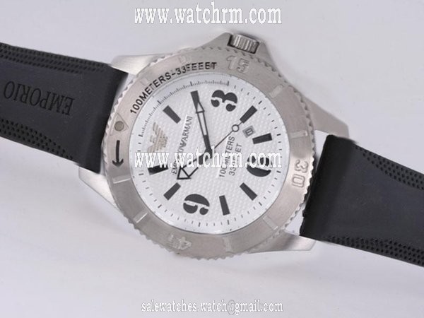 Emporio Armani Sports Divers AR0628 44mm Mens Stainless Steel Case Watch