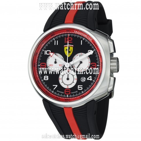 Ferrari F1 Fast Lap Black Dial Chronograph Men's Watch FE-10-ACC-CG-BK