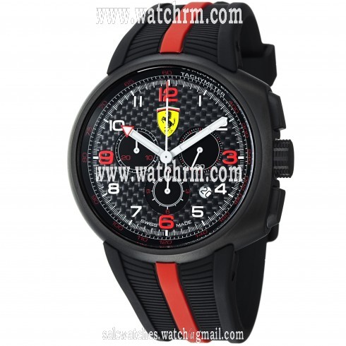 Ferrari F1 Fast Lap Carbon Fiber Dial Chronograph Men's Watch FE-10-IPB-CG-FC